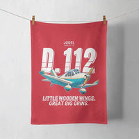 Thumbnail for Jodel D.112 - Cartoon - Towel - Red