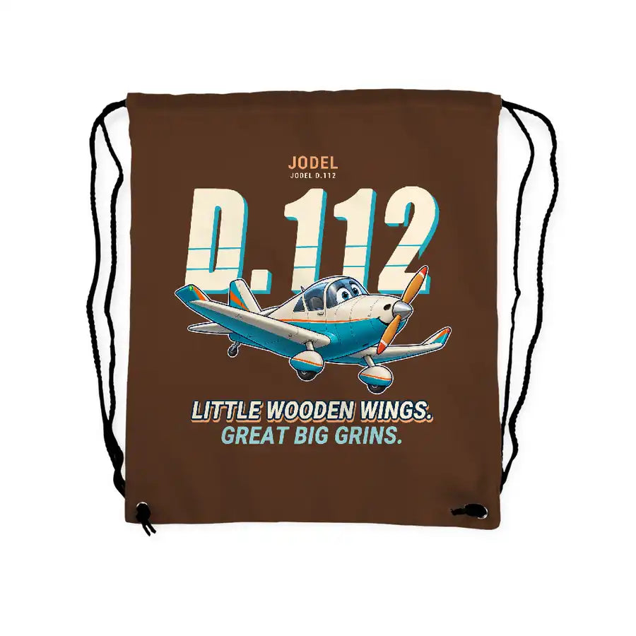 Jodel D.112 - Drawstring Bag - Cartoon - Brown