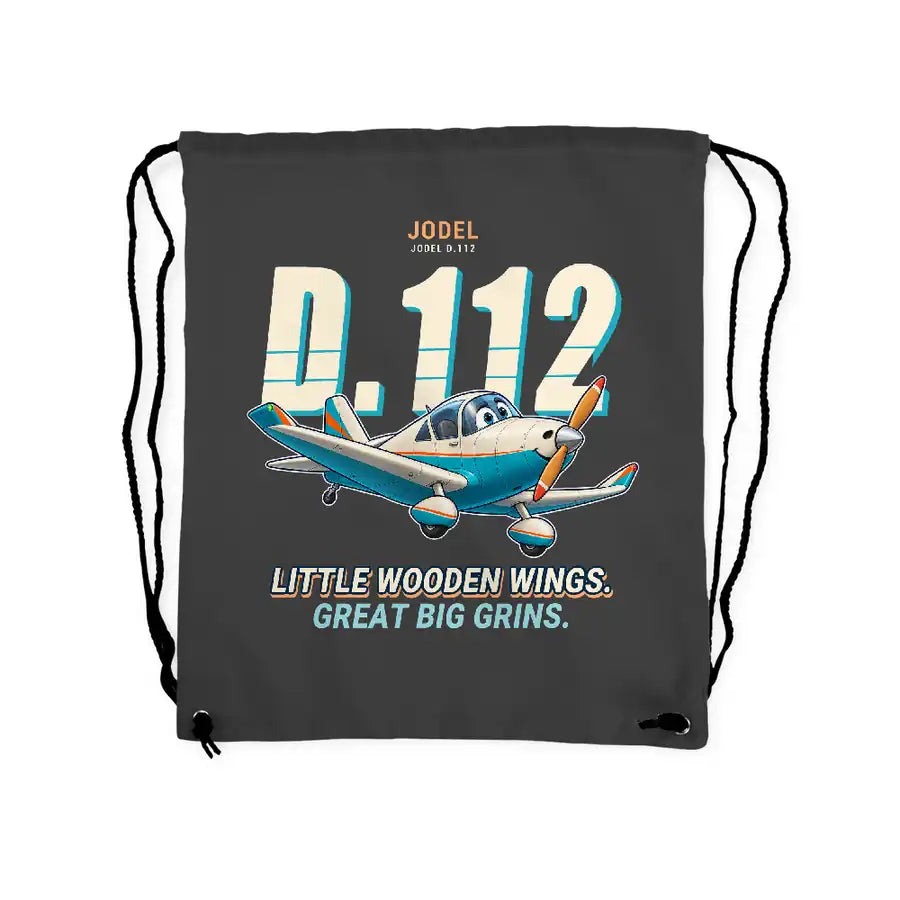 Jodel D.112 - Drawstring Bag - Cartoon - Gray