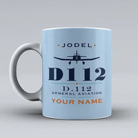 Thumbnail for Jodel D.112 - Heritage + Name - Mug - Light Blue