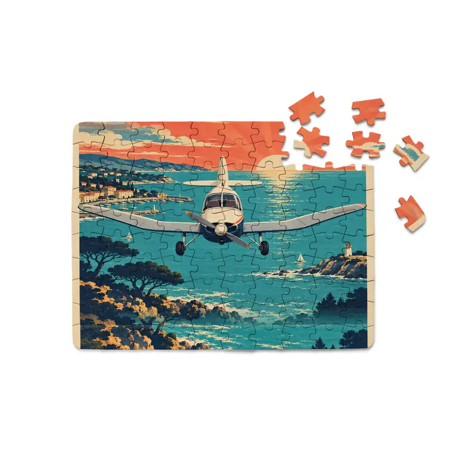 Jodel D.112 - Horizontal - Canvas Puzzle