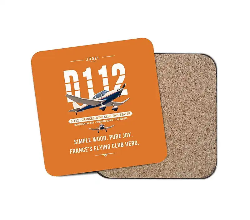 Jodel D.112 - Original - Coaster - Orange