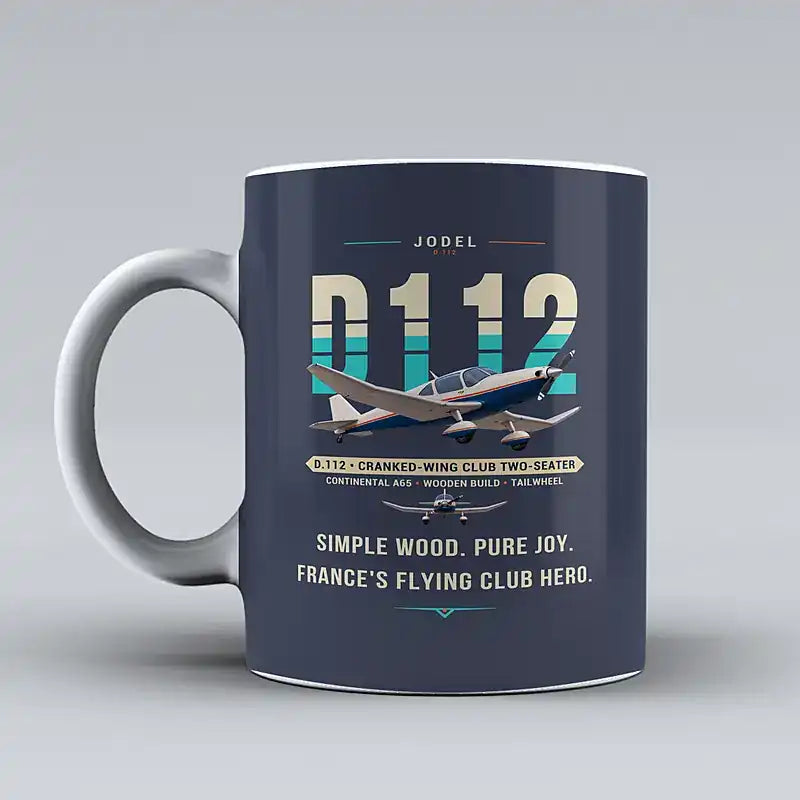 Jodel D.112 - Original - Mug - Dark Blue