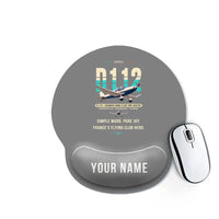 Thumbnail for Jodel D.112 - Original + Name - Ergonomic Mouse Pad - Gray