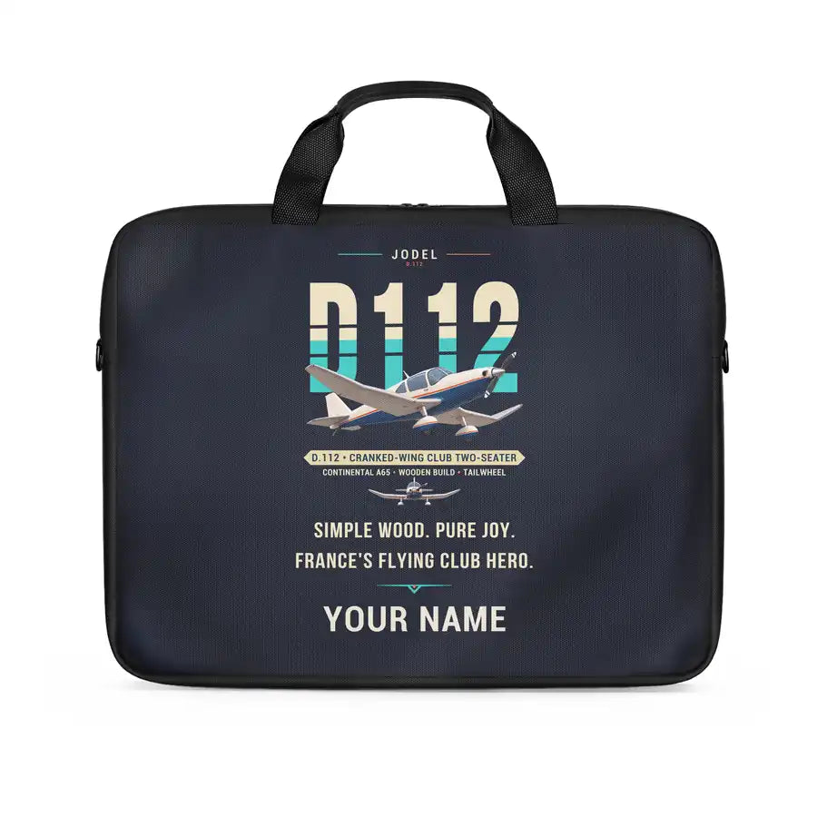Jodel D.112 - Original + Name - Laptop Bag