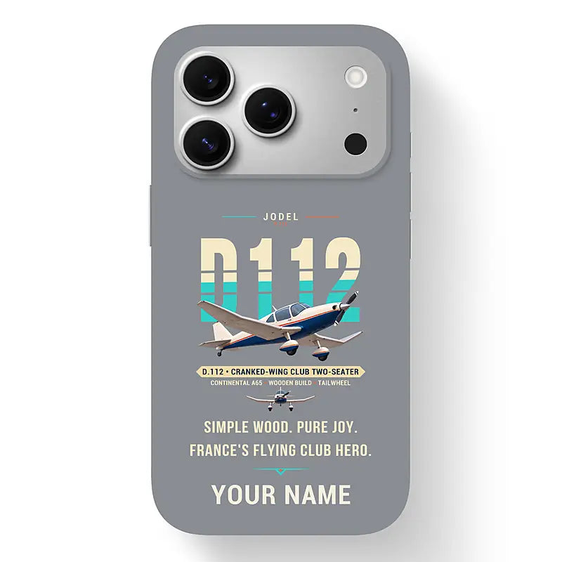Jodel D.112 - Original + Name - MagSafe iPhone 17 Pro - Gray