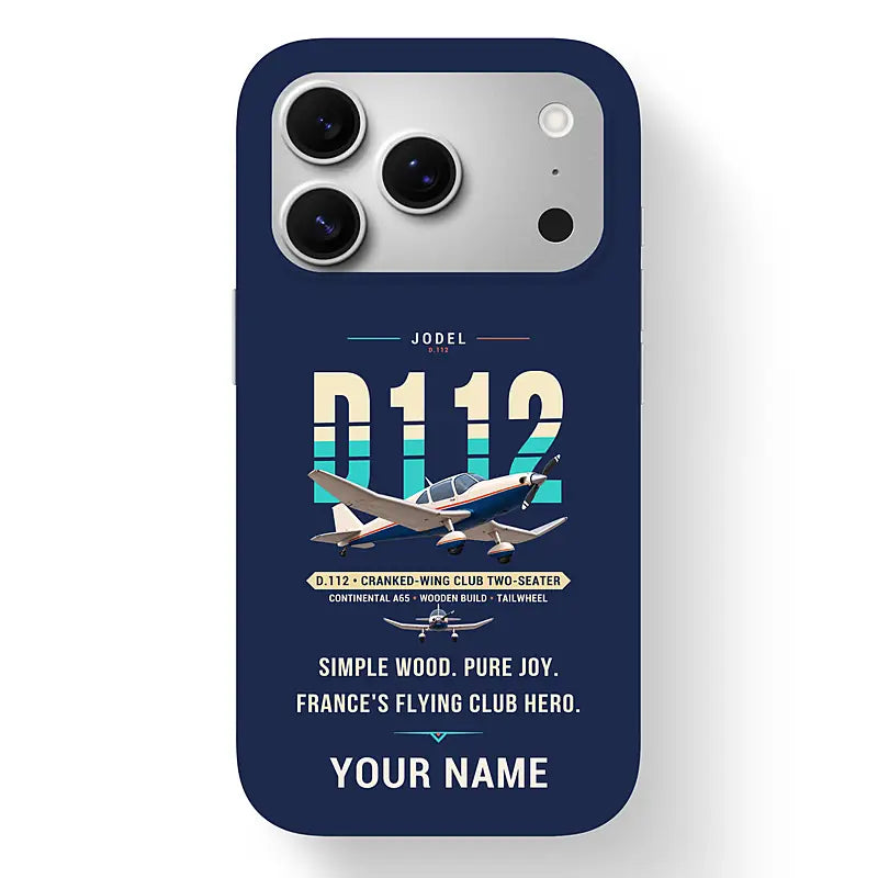 Jodel D.112 - Original + Name - MagSafe iPhone 17 Pro - Navy Blue