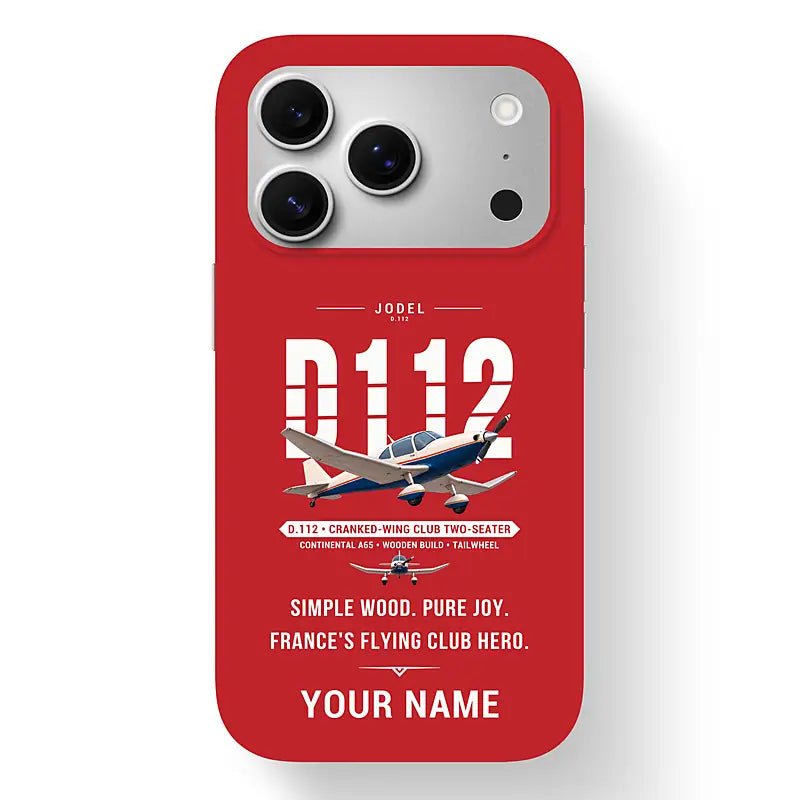 Jodel D.112 - Original + Name - MagSafe iPhone 17 Pro - Red