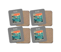 Thumbnail for Jodel D.112 - Poster - Coaster Set - Gray