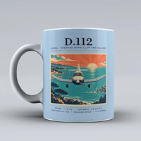 Thumbnail for Jodel D.112 - Poster - Mug - Light Blue