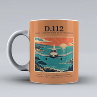 Thumbnail for Jodel D.112 - Poster - Mug - Orange