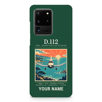 Thumbnail for Jodel D.112 - Poster + Name - Samsung Case - Dark Green