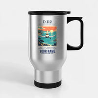 Thumbnail for Jodel D.112 - Poster + Name - Stainless Steel with Holder - Silver