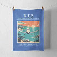 Thumbnail for Jodel D.112 - Poster - Towel - Blue