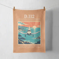 Thumbnail for Jodel D.112 - Poster - Towel - Orange