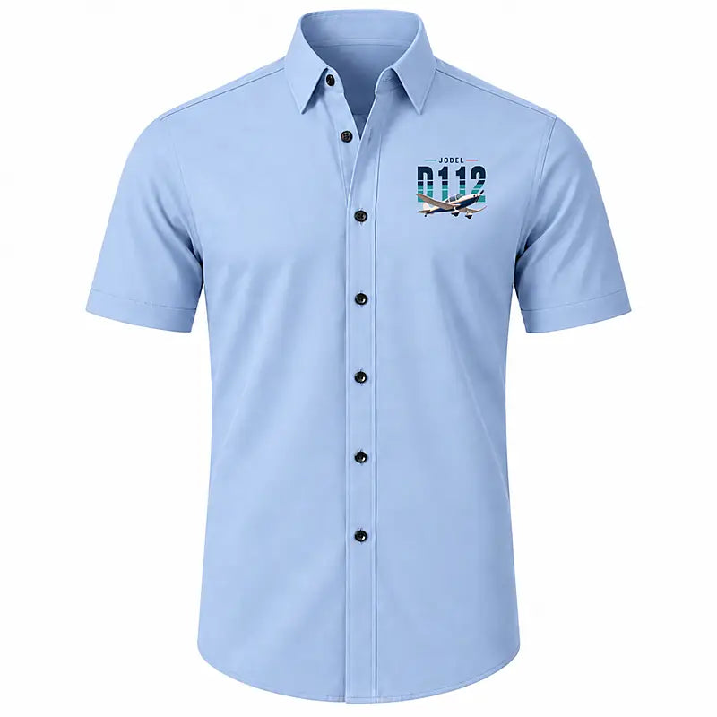 Jodel D.112 - Short Sleeve Shirt - Original - Light Blue