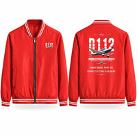 Thumbnail for Jodel D.112 Stylish Jackets - Baseball Collar - Original - Red