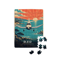 Thumbnail for Jodel D.112 - Vertical + Text - Canvas Puzzle