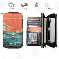 Thumbnail for Jodel D.112 Leather Wallets - Zip Long Wallet - 3D