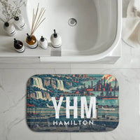 Thumbnail for John C. Munro Hamilton International Airport (YHM) bath mat