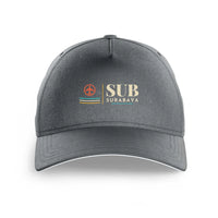 Thumbnail for Juanda International Airport Surabaya (SUB) printed hat - gray