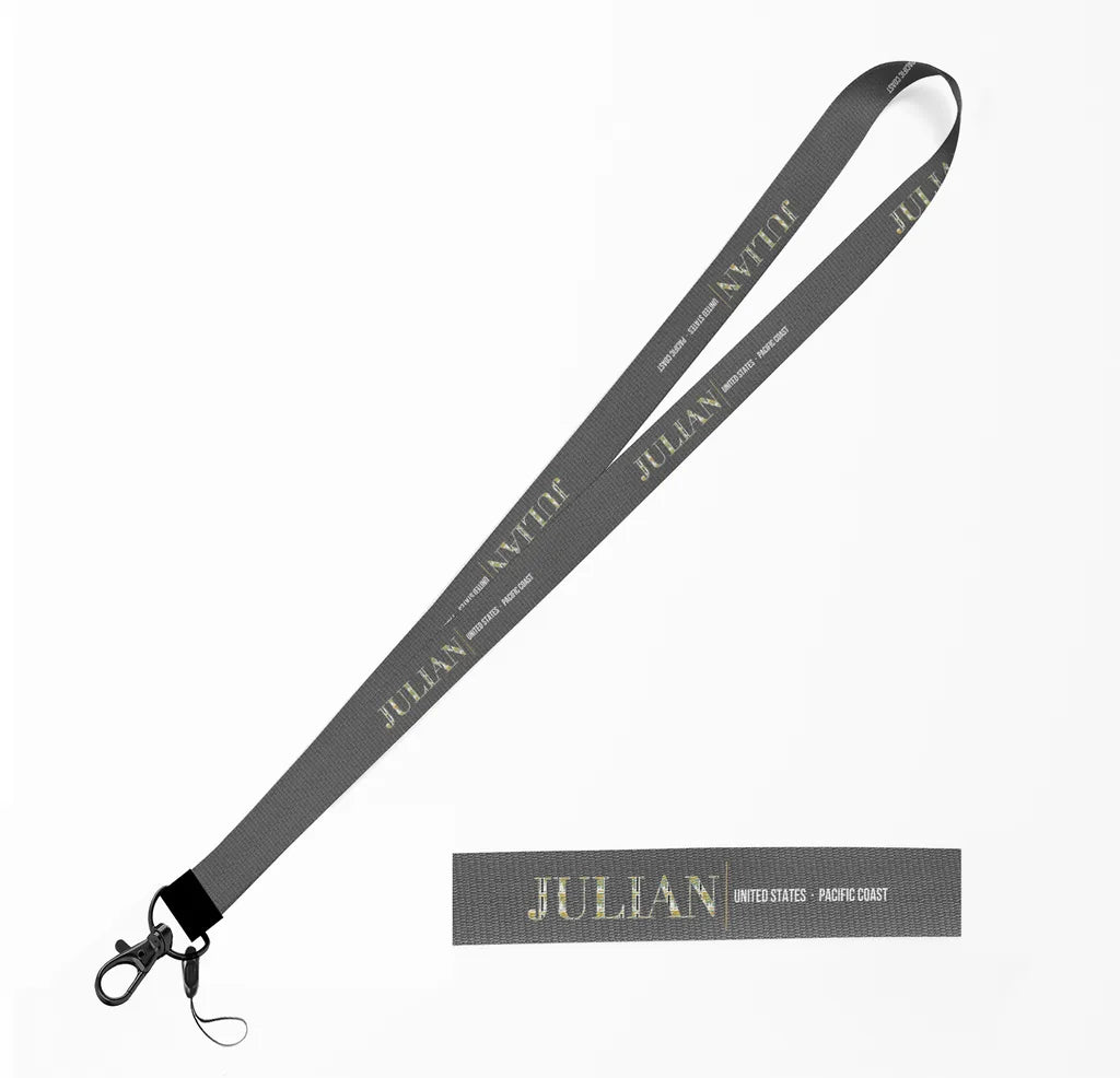 Julian City Series lanyard - gray