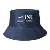 Thumbnail for Juneau International Airport (JNU) summer hat - dark blue