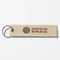Thumbnail for Juneyao Airlines Crew & Staff Tag Key Chains - Beige