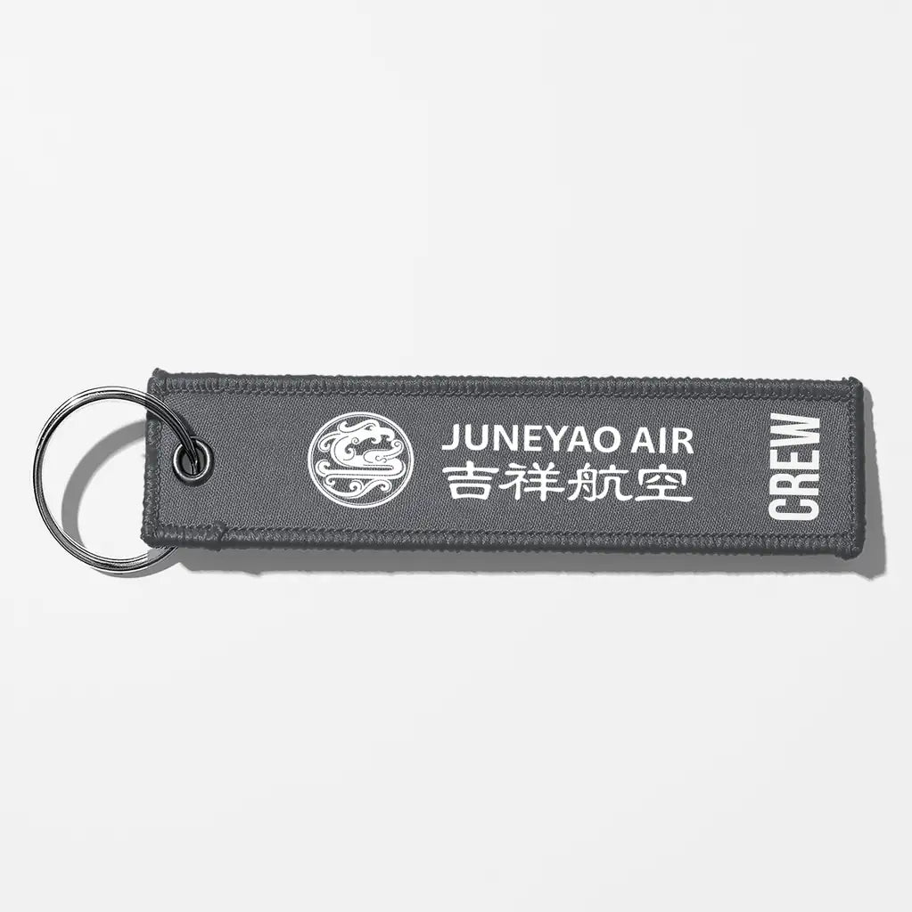 Juneyao Airlines Crew & Staff Tag Key Chains - Gray - Crew