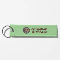 Thumbnail for Juneyao Airlines Crew & Staff Tag Key Chains - Light Green