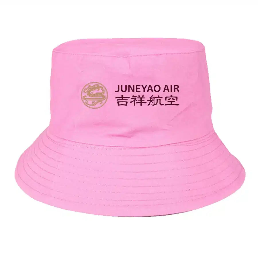Juneyao Airlines summer hat - light pink