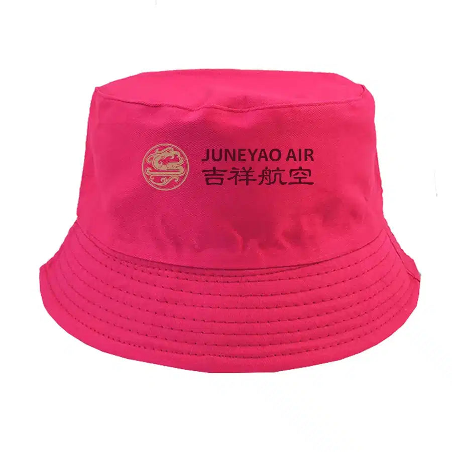 Juneyao Airlines summer hat - pink