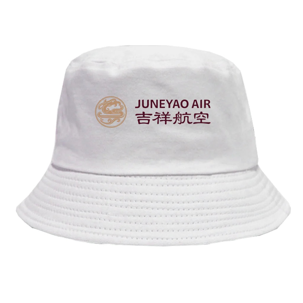 Juneyao Airlines summer hat - white