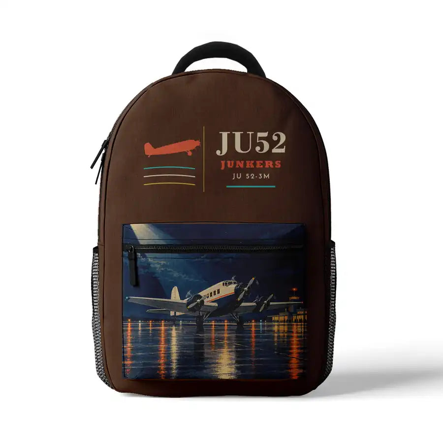Junkers Ju 52-3m - 3D Backpack - Brown