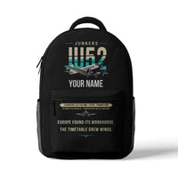 Thumbnail for Junkers Ju 52-3m - 3D Backpack - Original + Name - Black