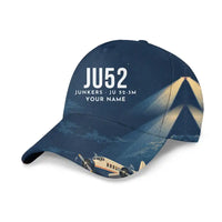 Thumbnail for Junkers Ju 52-3m 3D All-Over Print Clothing - Cap - 3D + Name