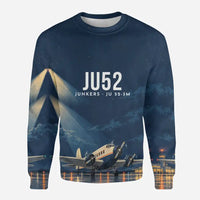 Thumbnail for Junkers Ju 52-3m 3D All-Over Print Clothing - Sweatshirt - 3D