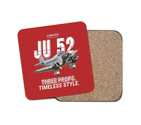 Thumbnail for Junkers Ju 52-3m - Cartoon - Coaster - Red