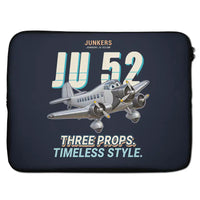 Thumbnail for Junkers Ju 52-3m - Cartoon - Laptop Sleeve