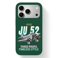 Thumbnail for Junkers Ju 52-3m - Cartoon - MagSafe iPhone 17 Pro - Dark Green