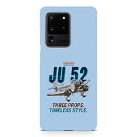 Thumbnail for Junkers Ju 52-3m - Cartoon - Samsung Case - Light Blue