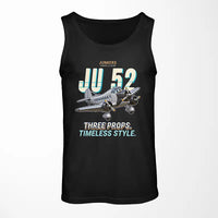 Thumbnail for Junkers Ju 52-3m - Cartoon - Tank Top - Black