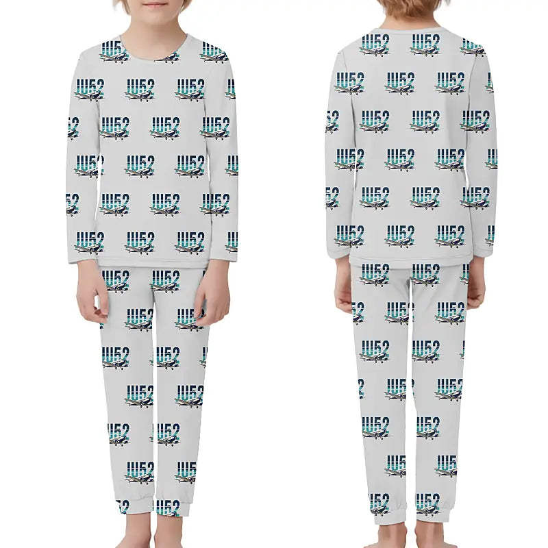 Junkers Ju 52-3m - Children Pajamas - Original Pattern - Light Gray