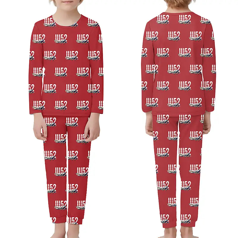 Junkers Ju 52-3m - Children Pajamas - Original Pattern - Red