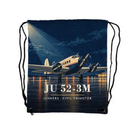 Thumbnail for Junkers Ju 52-3m - Drawstring Bag - 3D Scene