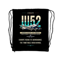 Thumbnail for Junkers Ju 52-3m - Drawstring Bag - Original - Black