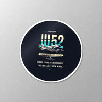 Thumbnail for Junkers Ju 52-3m - Original - Circle Sticker - Close-up