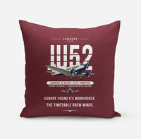 Thumbnail for Junkers Ju 52-3m - Original - Pillow - Dark Red