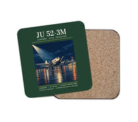 Thumbnail for Junkers Ju 52-3m - Poster - Coaster - Dark Green