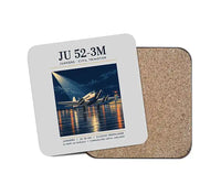 Thumbnail for Junkers Ju 52-3m - Poster - Coaster - Light Gray
